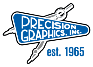 precision graphics logo 1965